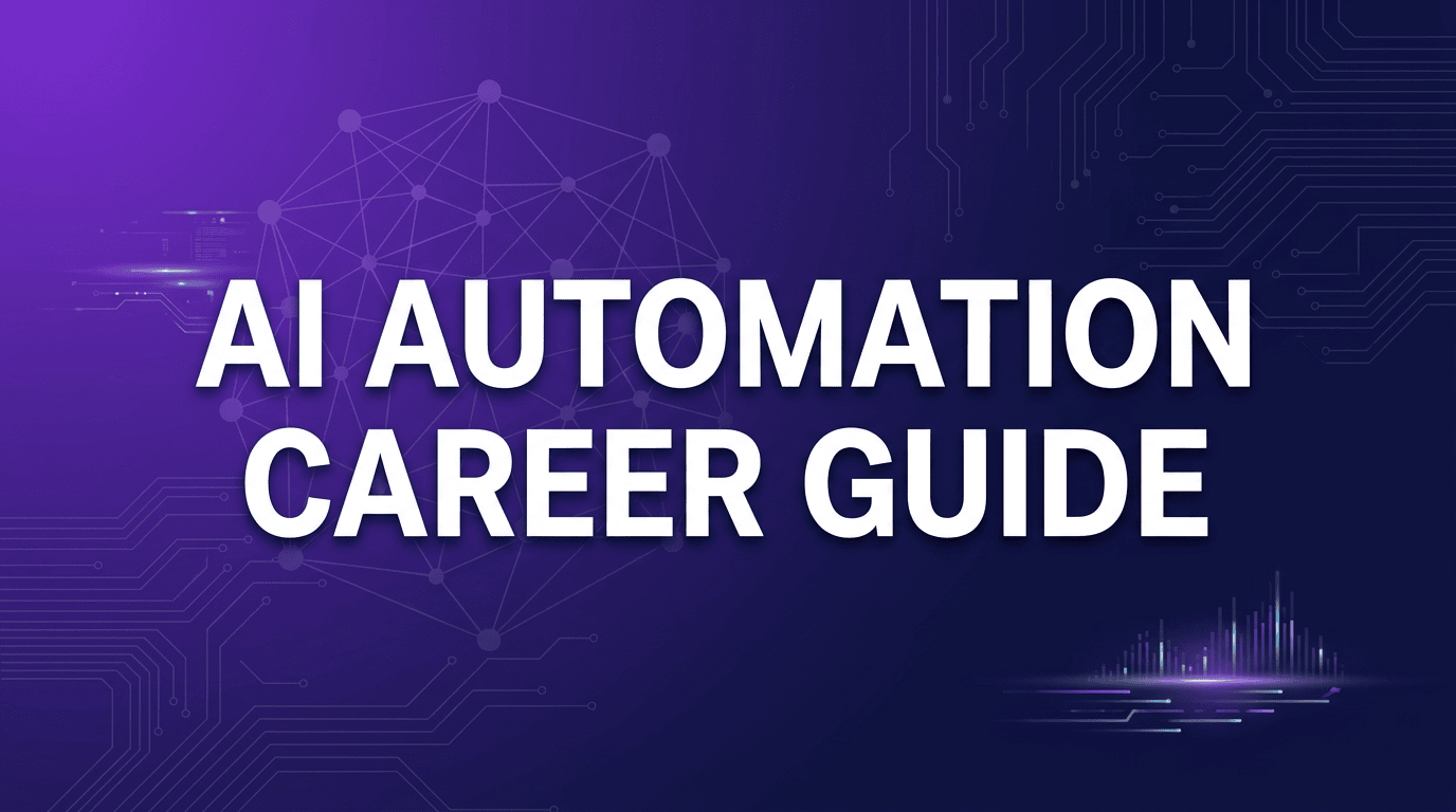 AI Automation Jobs: The 2026 Beginner’s Guide to Building a Career